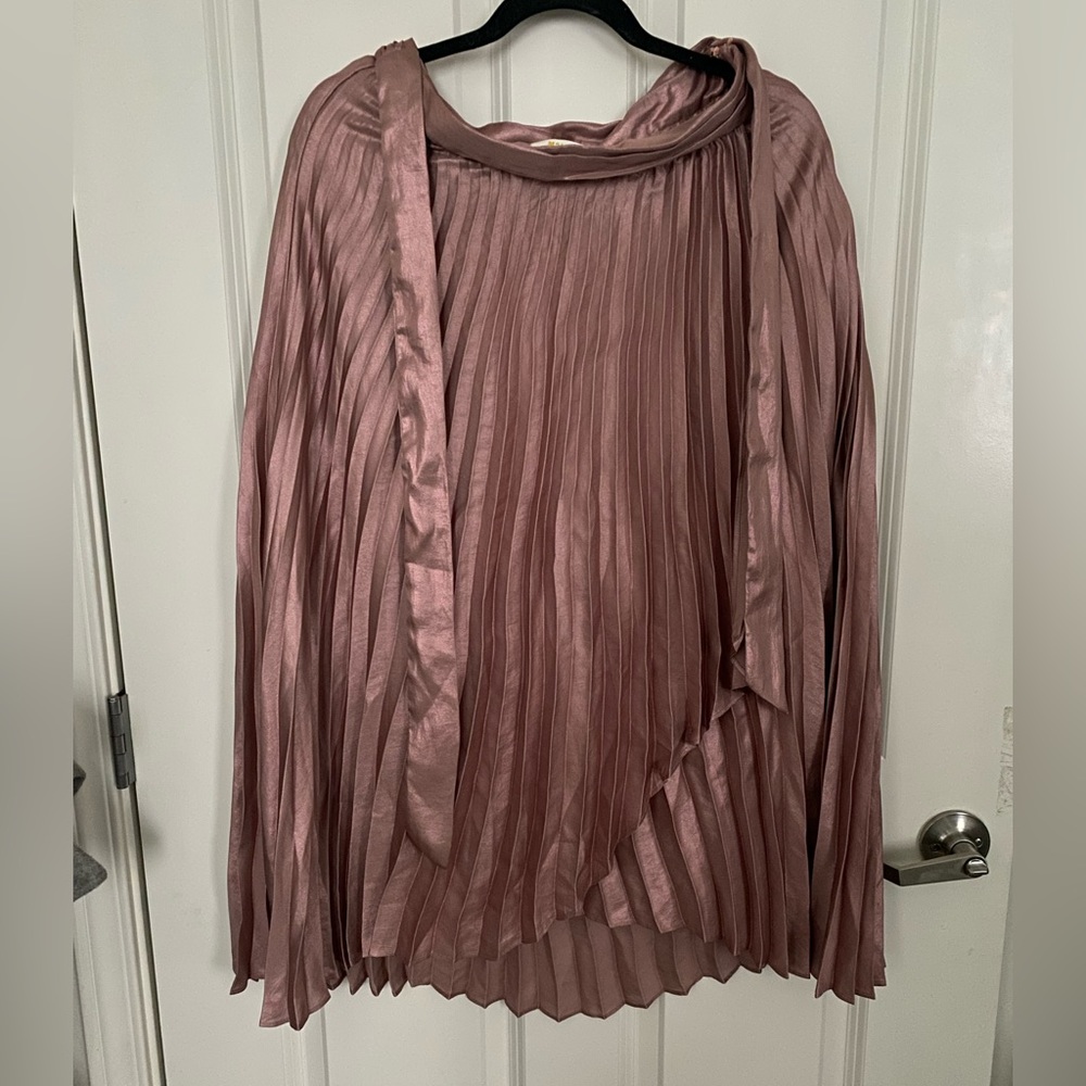 Anthropologie Maeve pleaded skirt